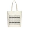 Stylxeco Emmotional Baggage Canvas Tote Bag